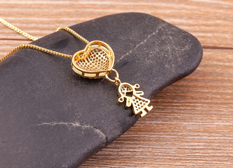 Colar Mother Love - Banhado a Ouro 18k