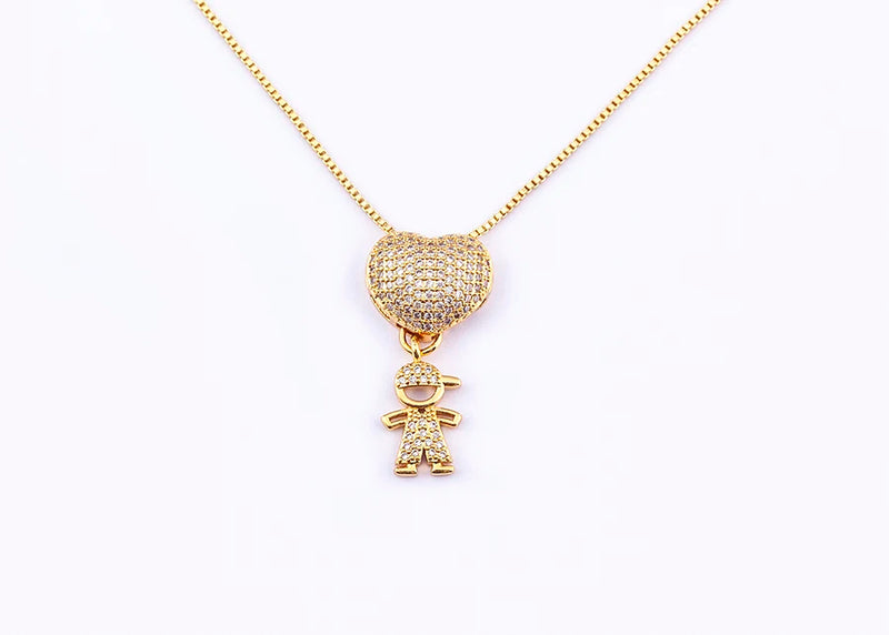 Colar Mother Love - Banhado a Ouro 18k