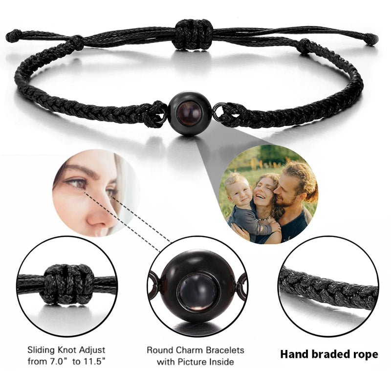 Pulseira Remember - Personalize com uma foto - BOX PROMO Pague 1 Leve 4