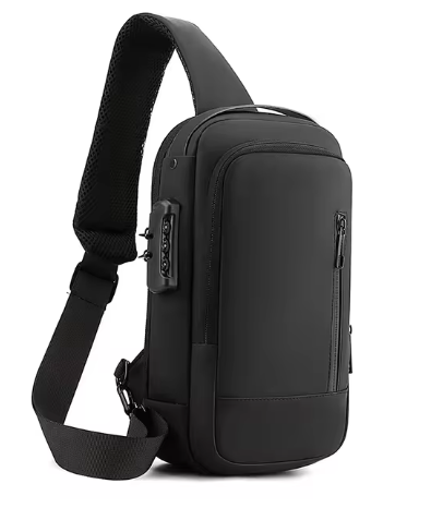 Bolsa Slim Bag - Mochila Anti-Furto com Senha USB